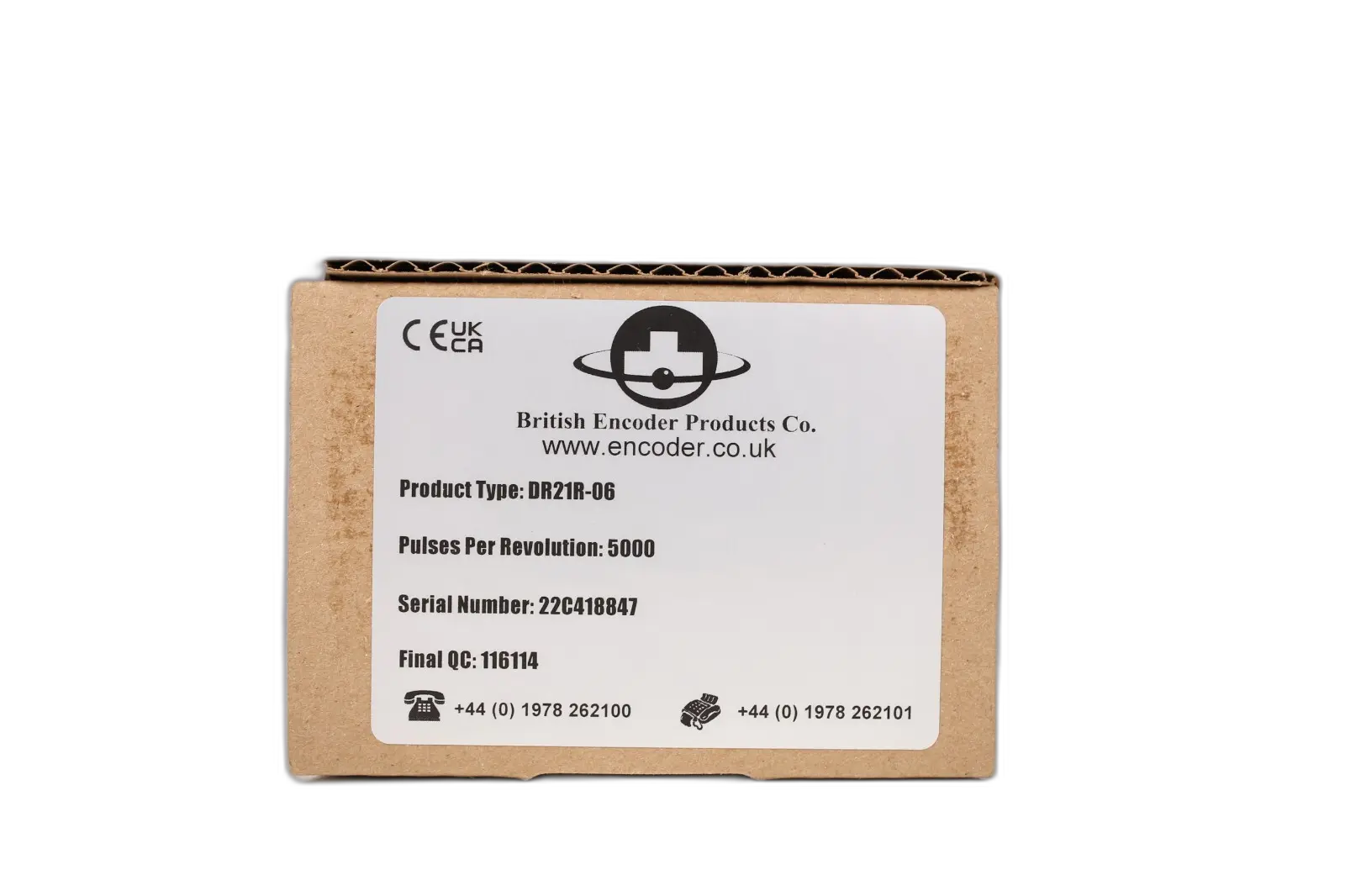 ENCODER PRODUCTS DR21R-06 / RCH20D-5000/3-8MM-5/0-LD/VC-1-M6-S