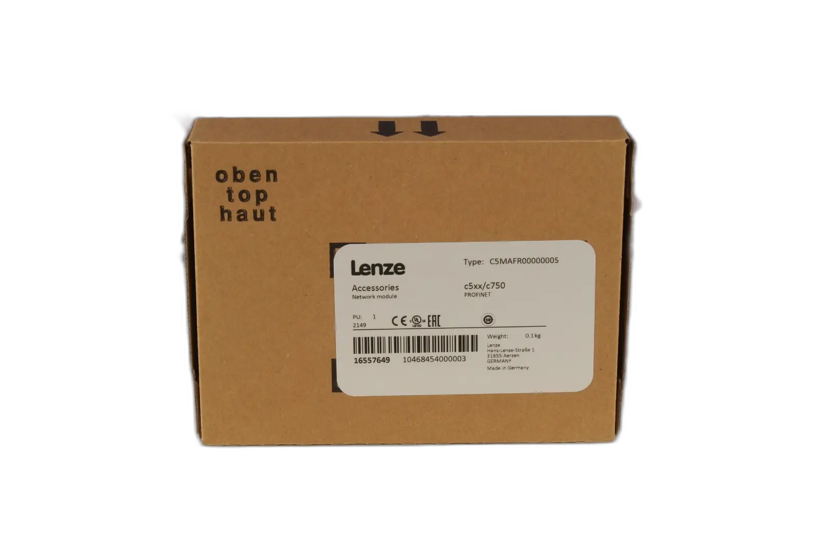 Produktfoto 1 von LENZE C5MAFR00000000 X257 + X256