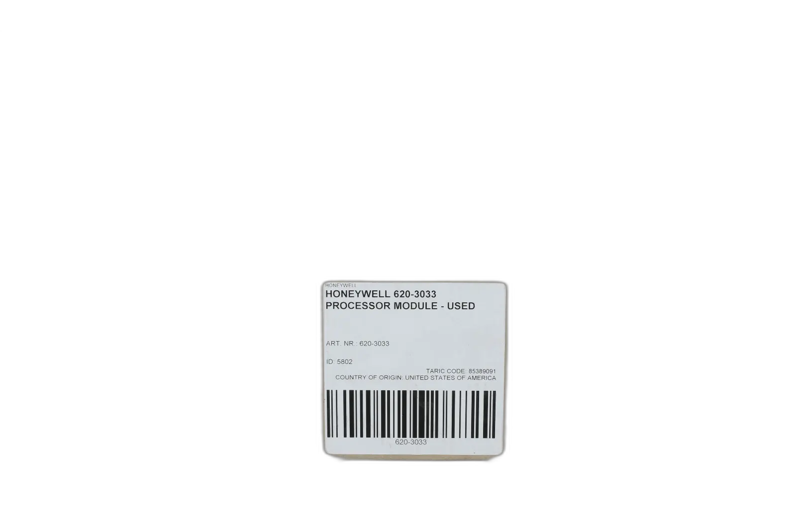 Produktfoto 1 von HONEYWELL 620-3033