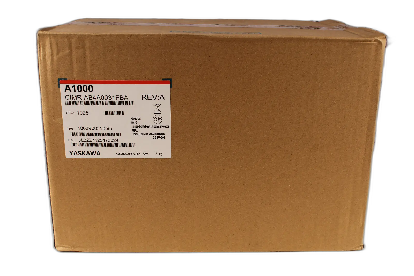 Produktfoto 1 von YASKAWA CIMR-AB4A0031FBA
