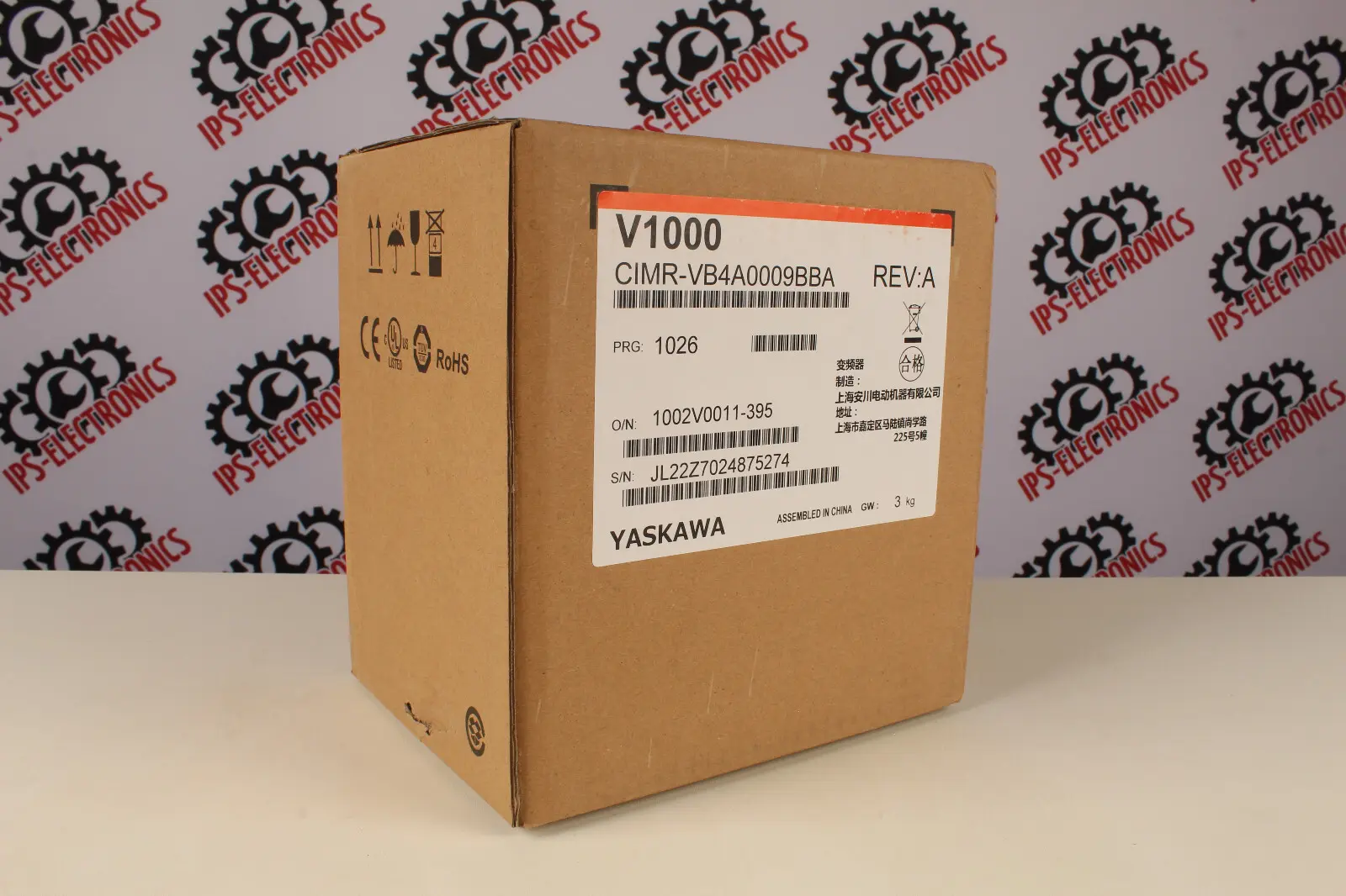 Produktfoto 1 von YASKAWA CIMR-VB4A0009BBA