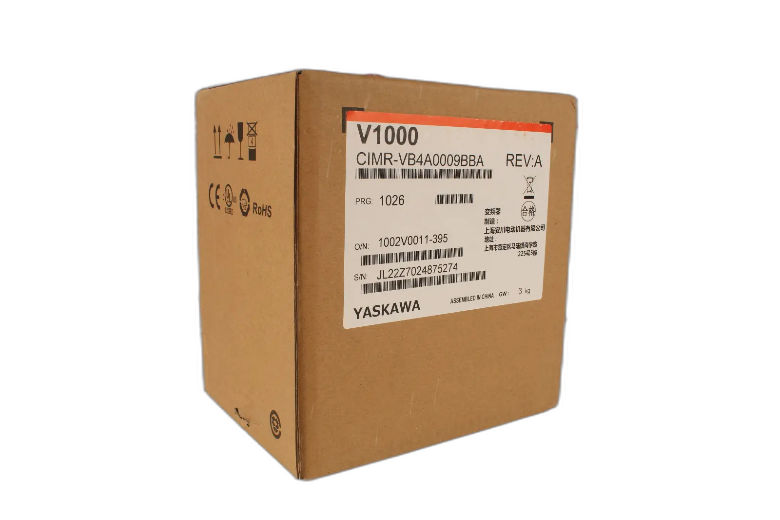 Produktfoto 1 von YASKAWA CIMR-VB4A0009BBA