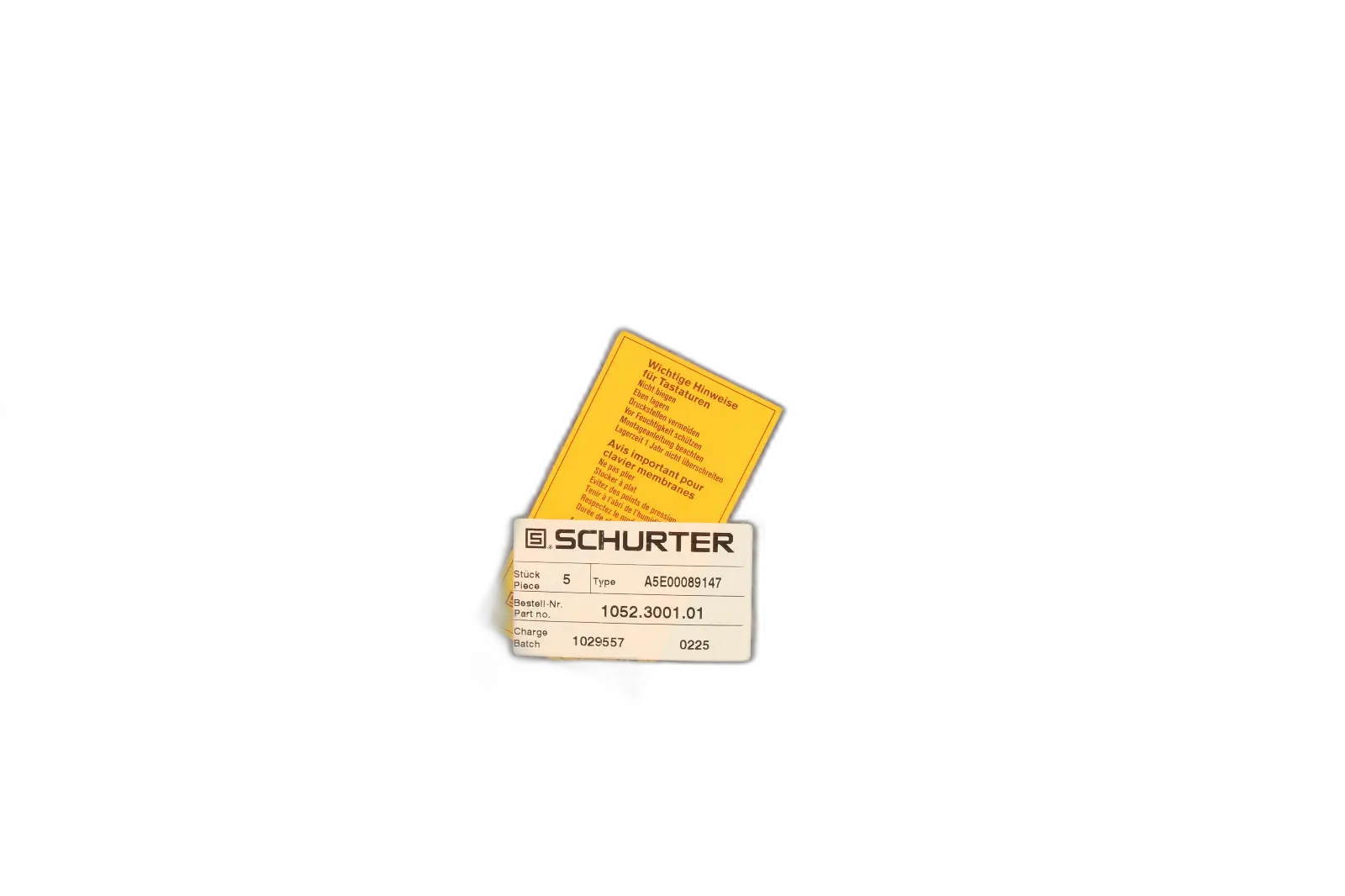 Produktfoto 1 von SCHURTER A5E00089147 (1052.3001.01/B/P6)