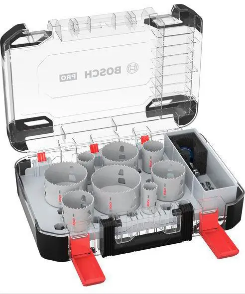 Produktfoto 1 von Lochsägen-Set PRO Multi Material PC Plus 11-tlg.25,32,40,54,60,68,76,86mm T.44mm
