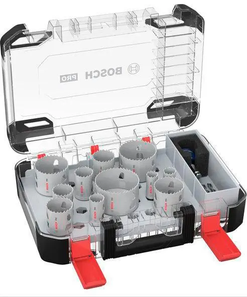 Produktfoto 1 von Lochsägen-Set PRO Multi Material PC Plus 14-tlg.20-76mm Schnitt-T.44mm
