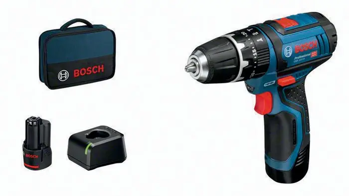 Produktfoto 1 von Akku-Schlagbohrschrauber GSB 12V-15 Professional 12 V 2 Ah 1-10 mm