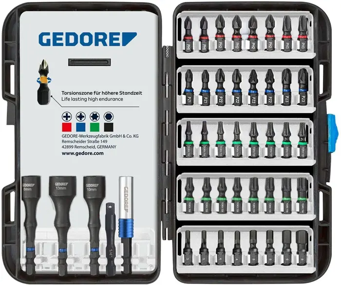 Bitsortiment 666-045 45-tlg.GEDORE