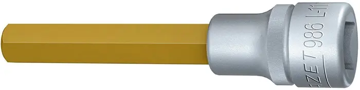 Produktfoto 1 von Steckschlüsseleinsatz 986L-11 1/2 Zoll Innen-6-kant SW 11mm L.100mm HAZET