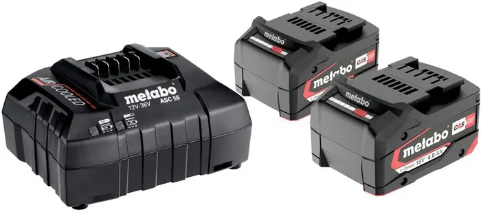 Produktfoto 1 von Akku-Set Basic 4,0 18V 2x4Ah METABO