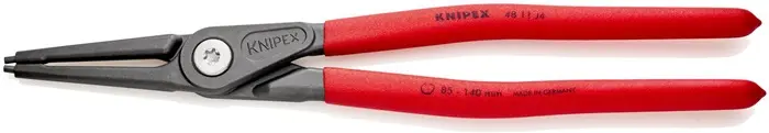 Produktfoto 1 von Präzisionssicherungsringzange J 4 f.Bohrungen D.85-140mm L.320mm KNIPEX