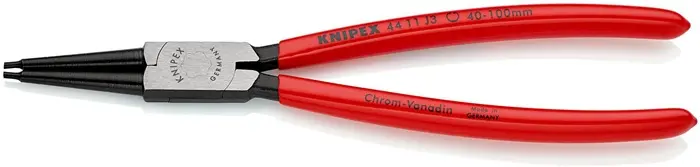 Produktfoto 1 von Sicherungsringzange J 3 f.Bohrungen D.40-100mm pol.KNIPEX