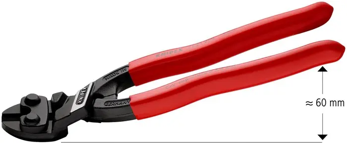 Produktfoto 1 von Kompaktbolzenschneider CoBolt® L.200mm Ku.-Überzug 20Grad 3,6mm o.Aussparung