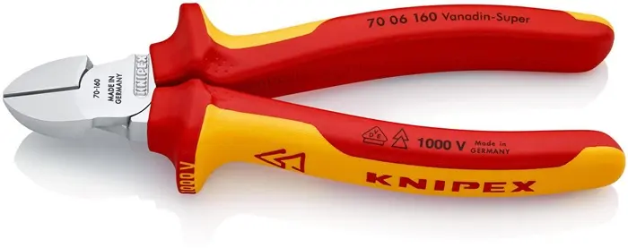Produktfoto 1 von Seitenschneider L.160mm VDE Mehrkomp.-Hüllen KNIPEX