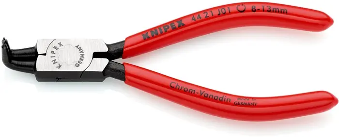 Produktfoto 1 von Sicherungsringzange J 01 f.Bohrungen D.8-13mm pol.KNIPEX