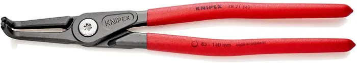 Produktfoto 1 von Präzisionssicherungsringzange J 41 f.Bohrungen D.85-140mm L.305mm KNIPEX
