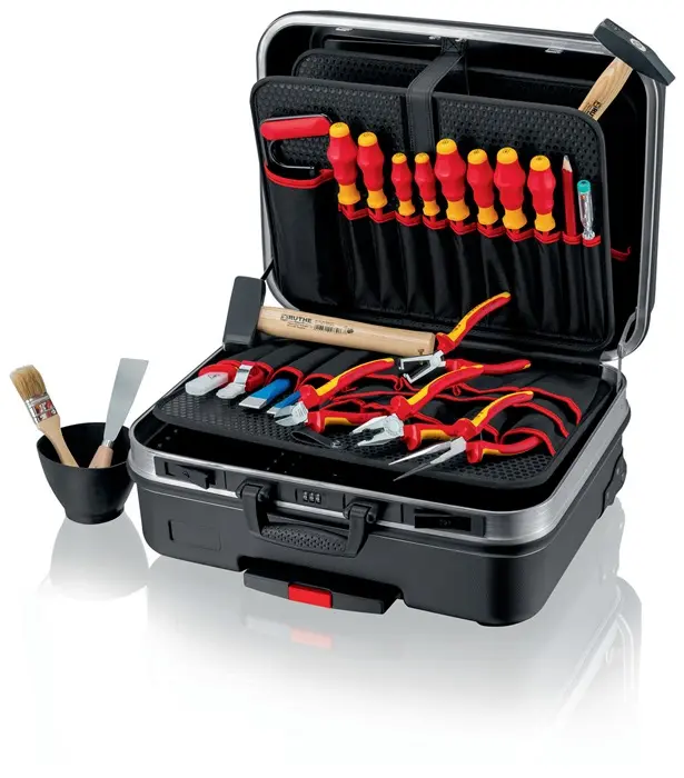 Produktfoto 1 von Werkzeugsortiment BIG Basic Move Elektro 24-tlg.im Hartschalenkoffer