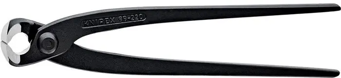 Produktfoto 1 von Monierzange L.220mm pol.schwarz atram.KNIPEX