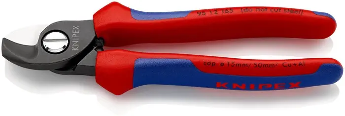 Produktfoto 1 von Kabelschere L.165mm Mehrkomp.-Hüllen KNIPEX
