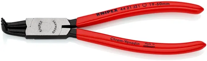 Produktfoto 1 von Sicherungsringzange J 21 f.Bohrungen D.19-60mm pol.KNIPEX