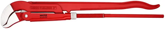 Produktfoto 1 von Rohrzange DIN 5234 Gesamt-L.680mm Spann-W.10-120mm f.Rohre 3 Zoll KNIPEX
