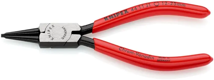 Produktfoto 1 von Sicherungsringzange J 1 f.Bohrungen D.12-25mm pol.KNIPEX