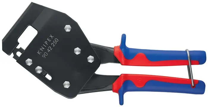 Produktfoto 1 von Profilverbundzange L.250mm max.1,2 (2x0,6)mm Mehrkomp.-Hüllen KNIPEX