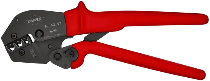 Produktfoto 1 von Crimpzange L.250mm 10/16/25 (AWG 7/5/3) mm² KNIPEX
