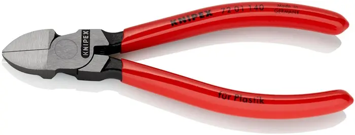 Produktfoto 1 von Seitenschneider f.Ku.L.140mm Kopf pol.ger.Ku.-Überzug KNIPEX