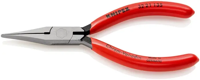 Produktfoto 1 von Justierzange L.135mm ger.fl.Ku.-Überzug KNIPEX