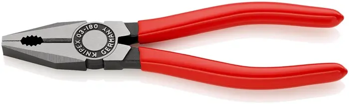 Produktfoto 1 von Kombizange L.180mm pol.Ku.-Überzug KNIPEX
