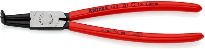 Produktfoto 1 von Sicherungsringzange J 31 f.Bohrungen D.40-100mm pol.KNIPEX