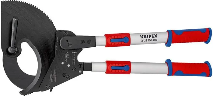 Produktfoto 1 von Kabelschneider Gesamt-L.680mm 100 (960 mm²)mm brün.Mehrkomp.-Hüllen KNIPEX