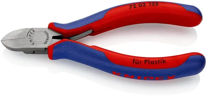 Produktfoto 1 von Seitenschneider f.Ku.L.125mm ger.Mehrkomp.-Hüllen KNIPEX