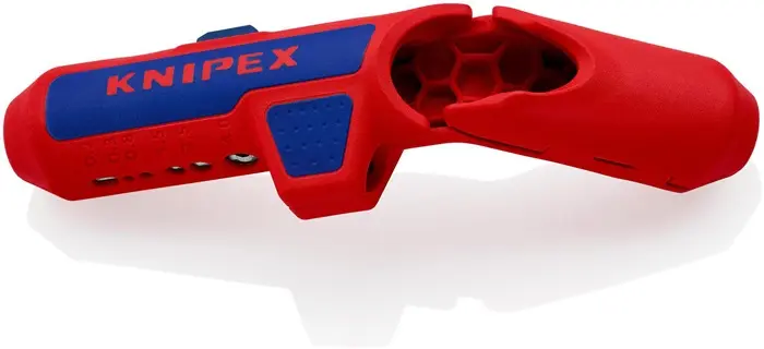 Produktfoto 1 von Univ.Abmantelungswerkzeug ErgoStrip® Gesamt-L.130mm KNIPEX