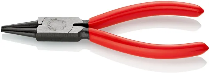 Produktfoto 1 von Rundzange L.140mm Kopf pol.Ku.-Überzug KNIPEX