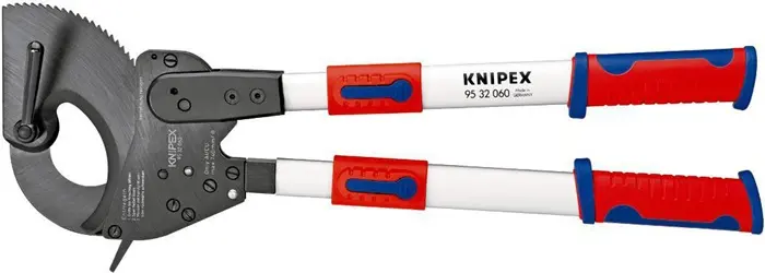 Produktfoto 1 von Kabelschneider Gesamt-L.630mm 60 (740 mm²)mm brün.Mehrkomp.-Hüllen KNIPEX