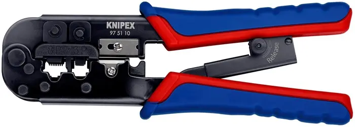 Produktfoto 1 von Crimpzange f.Westernstecker L.190mm KNIPEX