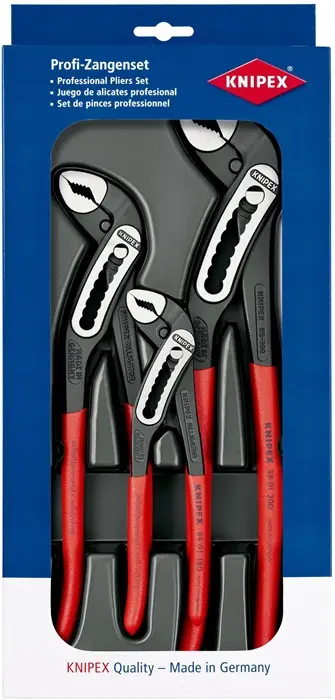 Produktfoto 1 von Zangensatz Alligator® -Paket Inh.3tlg.pol.Kunststoff-Tiefziehteil KNIPEX