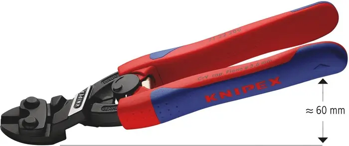Produktfoto 1 von Kompaktbolzenschneider CoBolt L.200mm Mehrkomp.-Hülle 20Grad Form 2 o.Aussparung