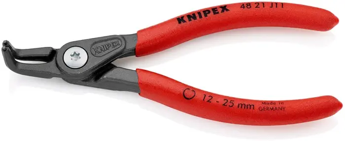 Produktfoto 1 von Präzisionssicherungsringzange J 11 f.Bohrungen D.12-25mm L.130mm KNIPEX