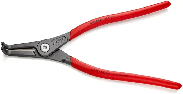 Produktfoto 1 von Außensicherungsringzange A 41 f.Wellen D.85-140mm 90Grad gew.L.305mm KNIPEX