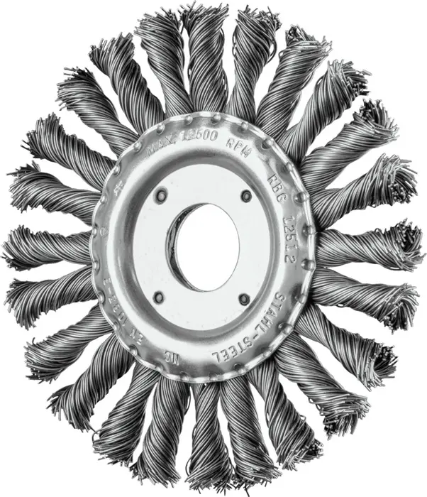 Produktfoto 1 von Rundbürste RBG 12512/22,2 CT ST 0,50 D.125mm Drahtstärke 0,5mm STA 12mm