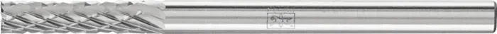 Produktfoto 1 von Kleinfrässtift Form ZYAS D.3mm Kopf-L.13mm Schaft-D.3mm HM Verz.3 PLUS PFERD