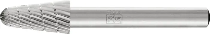 Produktfoto 1 von Frässtift KEL D.10mm Kopf-L.20mm Schaft-D.6mm HSS Verz.3 PFERD