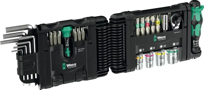 Produktfoto 1 von Bitsortiment Tool-Check Modular Set 1 50-tlg.WERA
