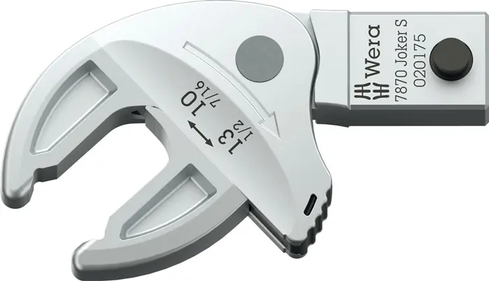 Produktfoto 1 von Einsteckmaulschlüssel 7870 Joker S SW 10-13mm 9x12mm WERA