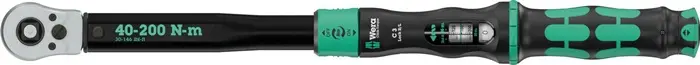 Produktfoto 1 von Drehmomentschlüssel m.Durchsteck-4-KT.1/2 Zoll 40-200 Nm WERA