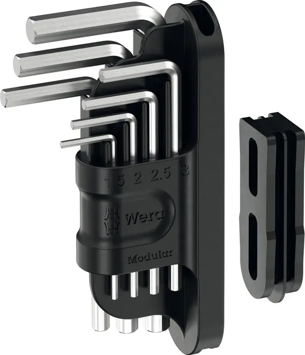 Produktfoto 1 von Winkelschlüsselsatz Tool-Check Modular Hex-Plus 1 8-tlg.Hex-Plus WERA