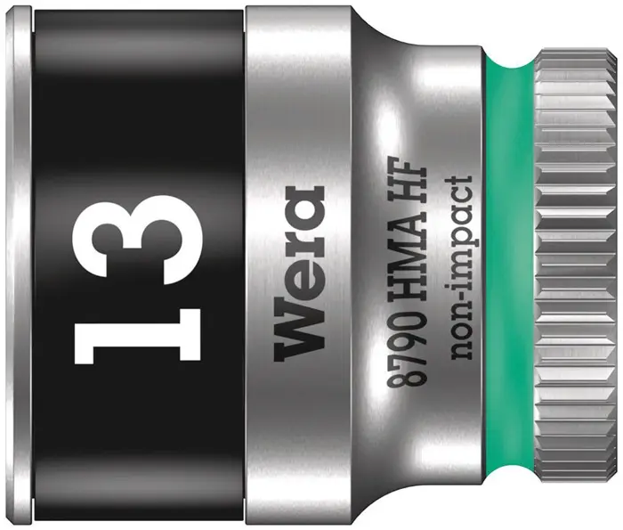 Produktfoto 1 von Steckschlüsseleinsatz 8790 HMA HF 1/4 Zoll 6-kant SW 13mm L.23mm WERA