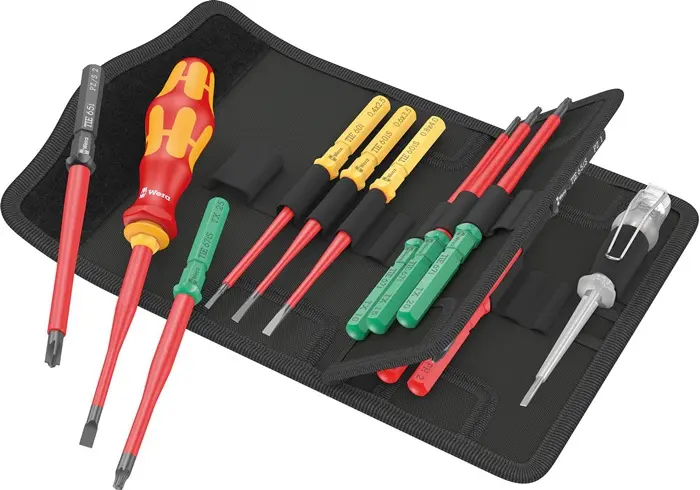Produktfoto 1 von Schraubendrehersatz KK VDE 16 ext.slim 1 Tool Finder 16-tlg.m.Wechselkl.WERA